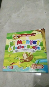 Image of si monyet dan seekor buaya